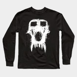 Baboon Skull Graffiti Long Sleeve T-Shirt